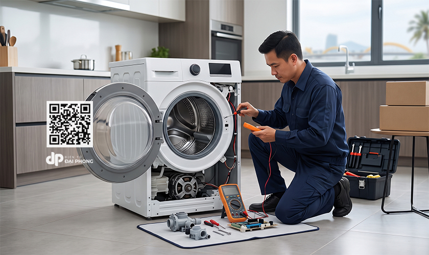 Quy trình dịch vụ sửa chữa máy giặt chuyên nghiệp tại TP Đà Nẵng