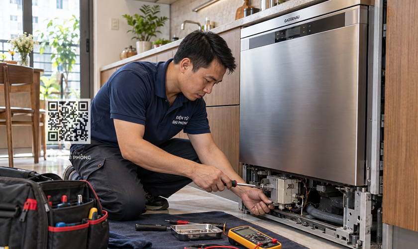 Những lý do khách hàng tại TP Hồ Chí Minh luôn lựa chọn sửa máy rửa bát Gaggenau tại Điện tử Đại Phong